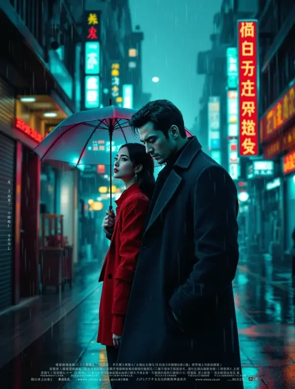 短剧《雨夜失踪的第13层》官方封面海报