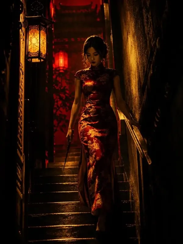 短剧《归来时她已是女帝》封面